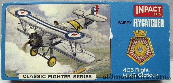 Inpact 1/48 Fairey Flycatcher - 405th Flight HMS Glorious, P204 plastic model kit